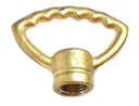 [05463] Notched Cast Brass Loop