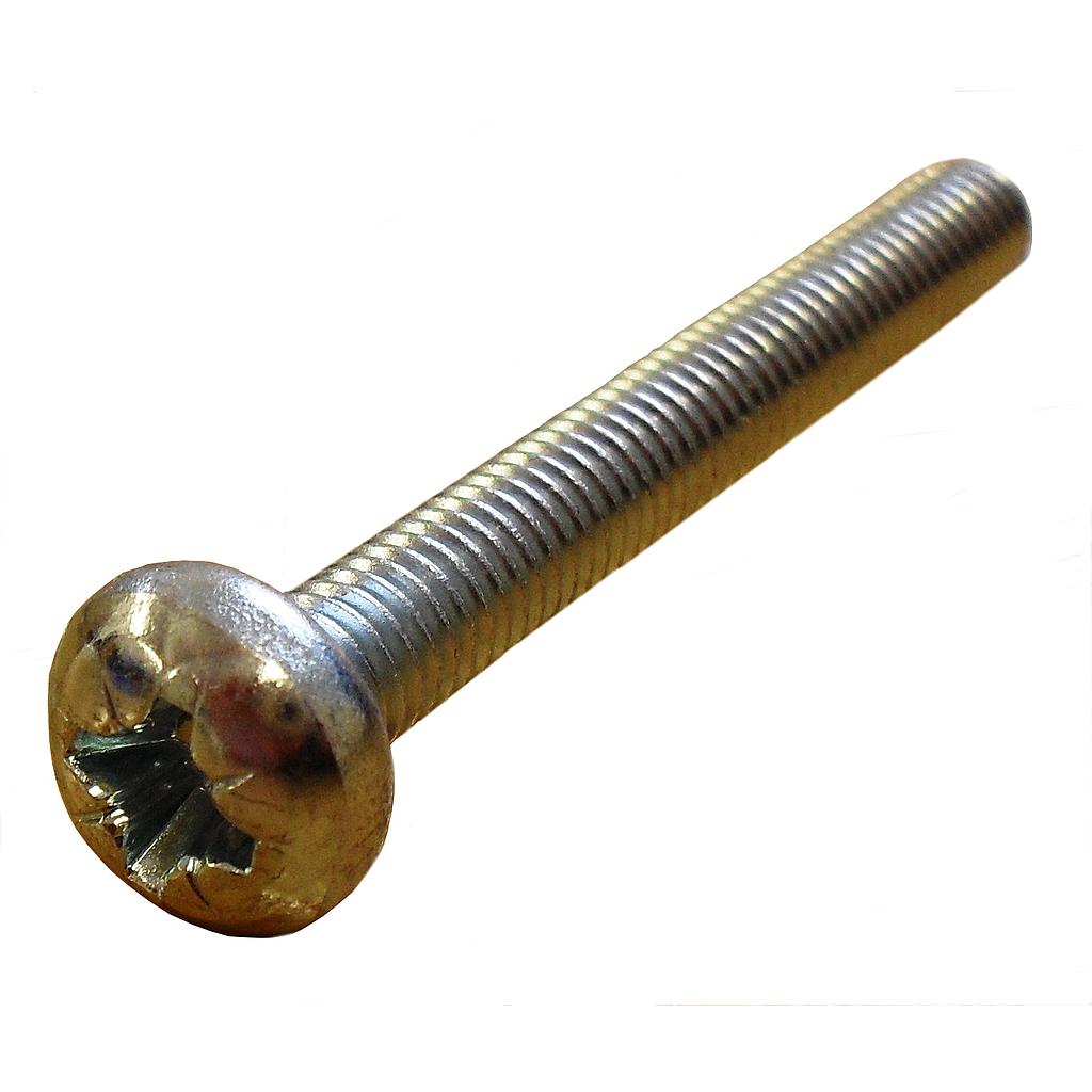 M6 x 50 Pozi Pan Machine Screw