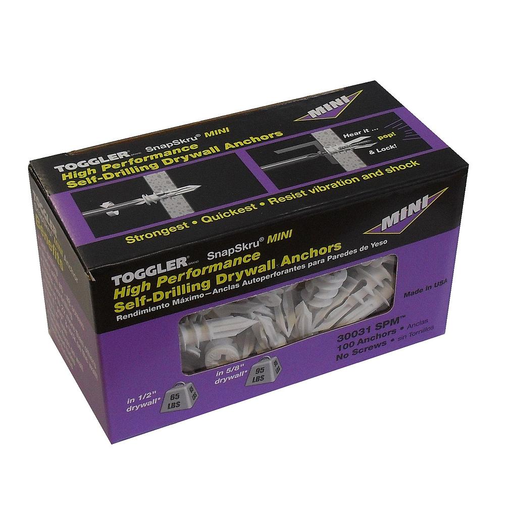 P/Board Snapskru™ fixing  Mini 100-Pack