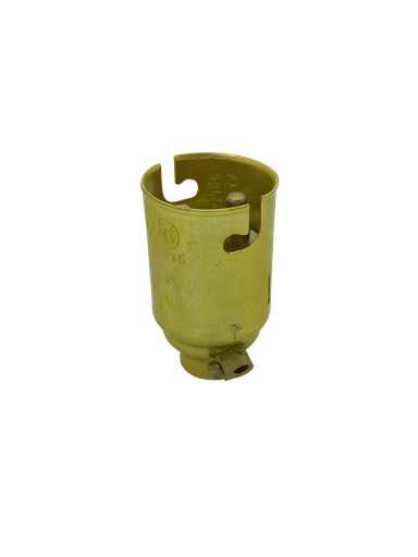 [05598] Candle BC 10mm Lampholder [Earthed]