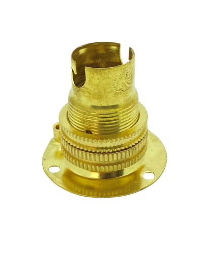 [05129] Ecofix Brass SBC Batten Lampholder