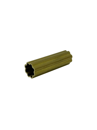 [05461] Fluted Brass Tube 50mm