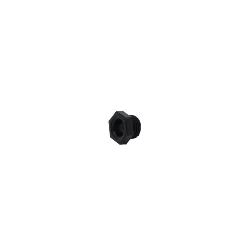[05660] Black Plastic Pottery Nipple 10mm