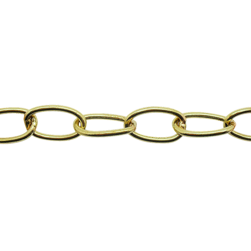 [05996] Brass Welded Link Ceiling Chain