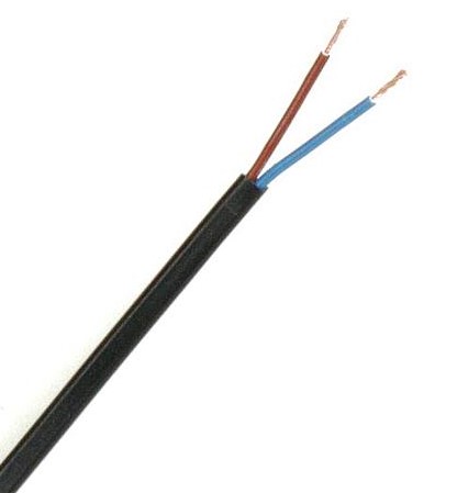 [05897] 2 Core 2.5mm Black PVC Festoon Cable [6192]