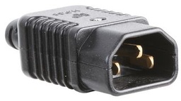 [08156] Male IEC Connector