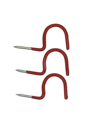 [07404] 3pc 28mm Loop Storage Hook Set (Nail In)
