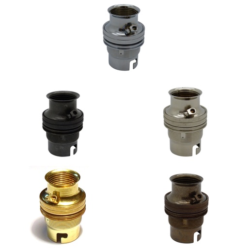 [B22 Lampholder] Metalbrite Conduit BC 20mm Lampholder
