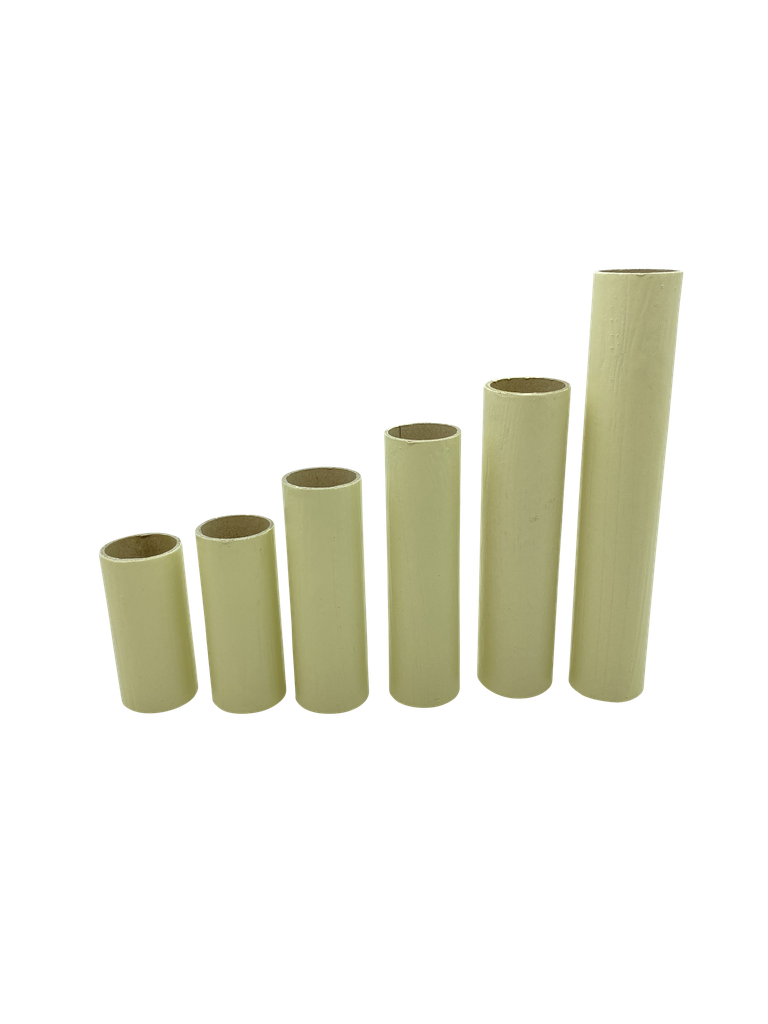 [Card Tube] 24mm Internal Diameter Cream Card Candle Tube