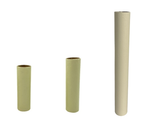 [Card Tube] 22.5mm Internal Diameter Cream Card Candle Tube