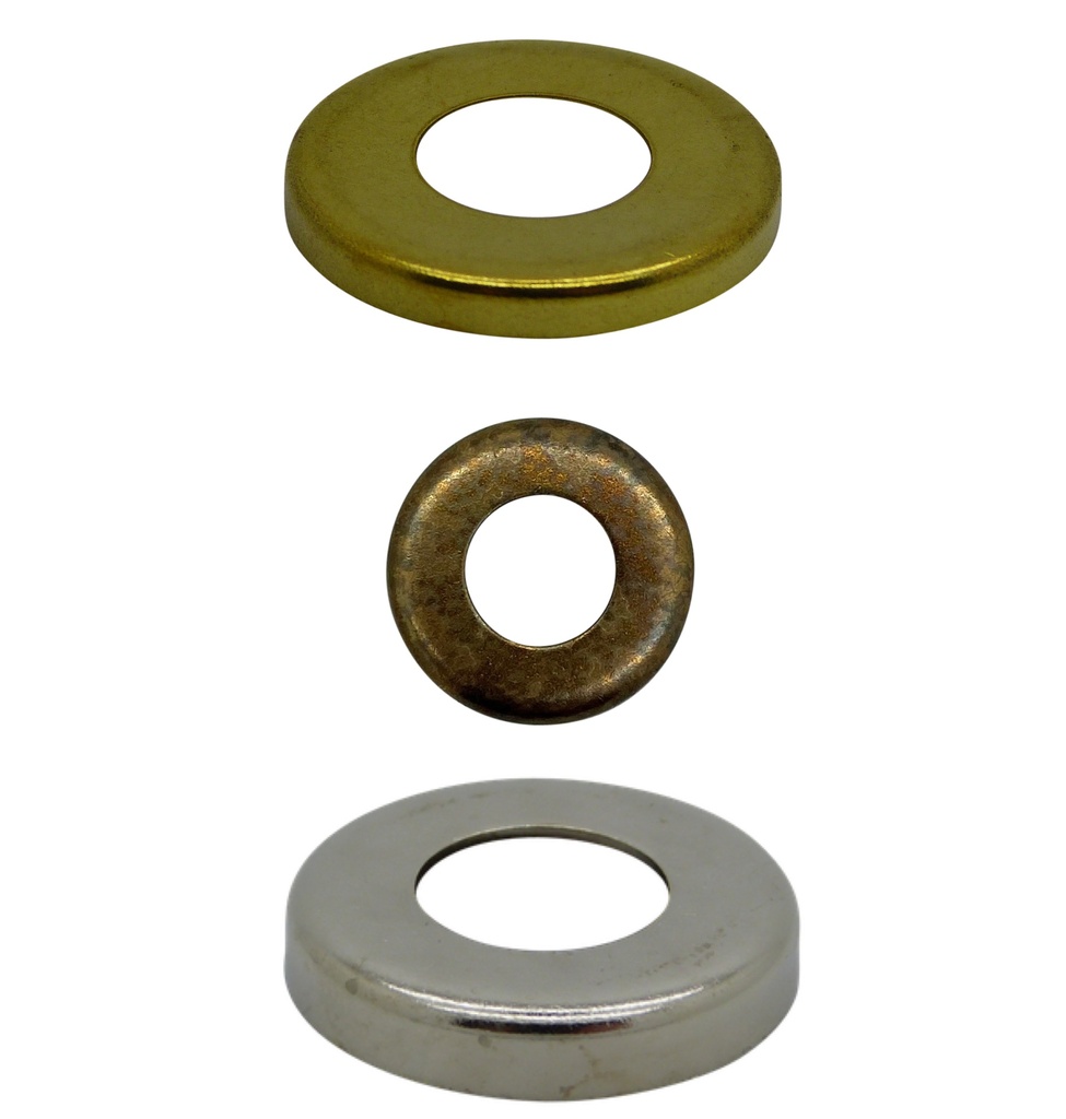 [Locknut Cover] End Cap / Locknut Cover, Diameter 27mm with ½" hole