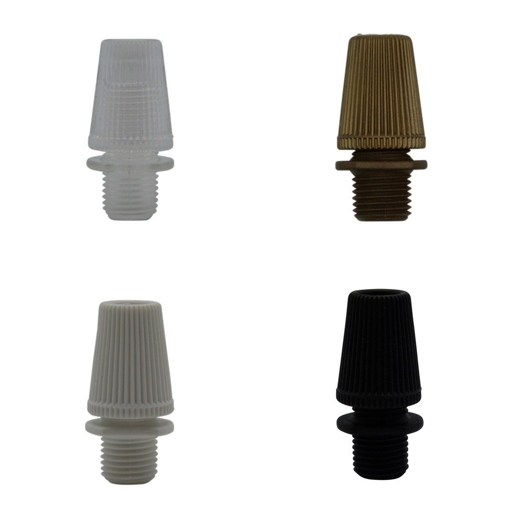 [Male Cordgrip] Plastic Symmetrical Cordgrip with 10mm Male Thread