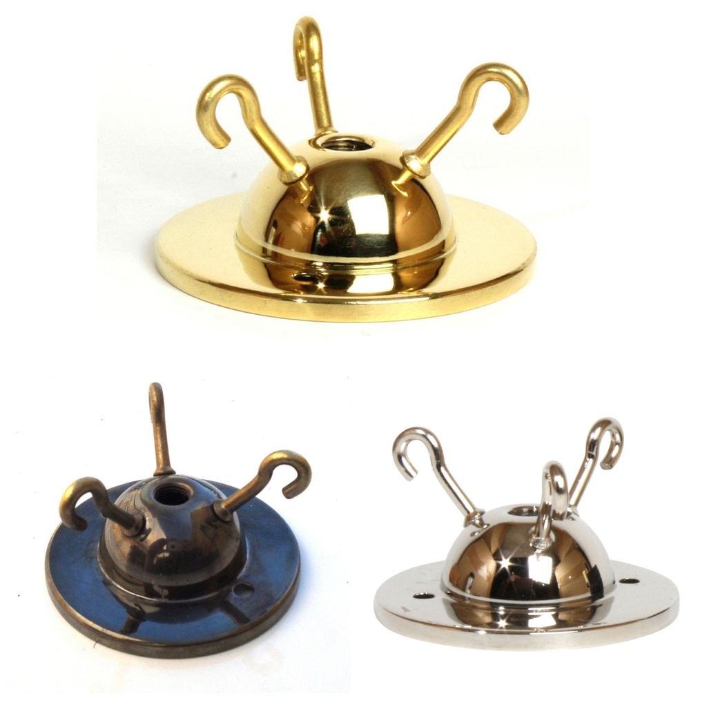 [Ceiling Hook-Plate] 3-Hook Ceiling Plate