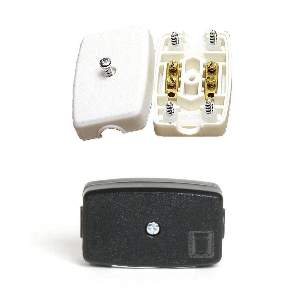 [Cable Connector] 5A 2 Core Solid Resilient Flex Connector