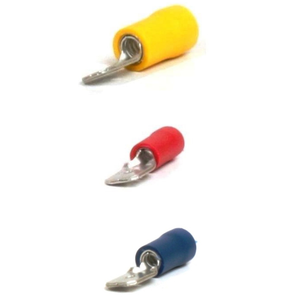 [Coloured Crimps] Crimp Spade Male 100pk