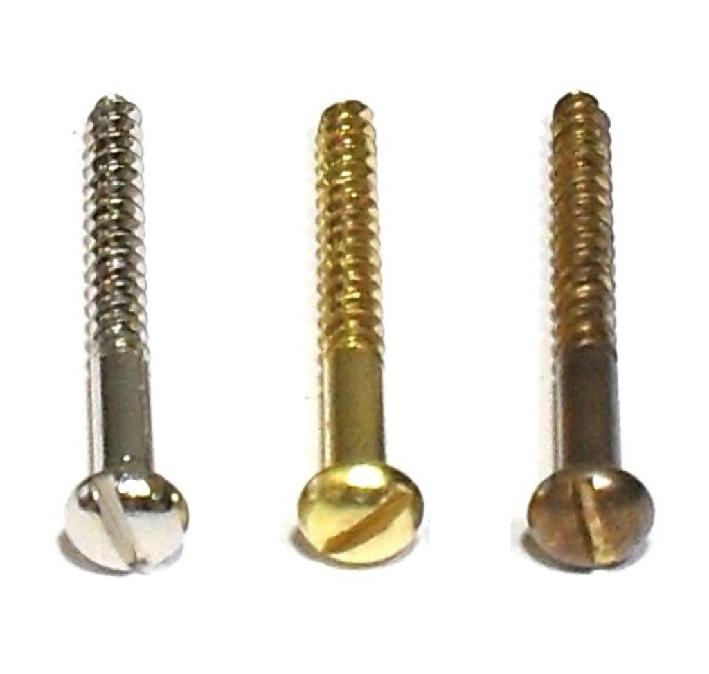 [Slotted Wood Screw] Dome Head Slotted Screw
