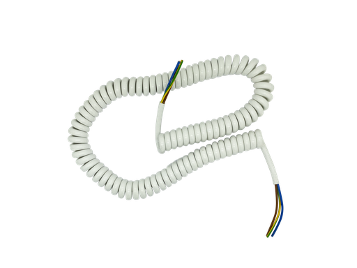 [Spiral Flex] 3 Core Spiral White Flex 