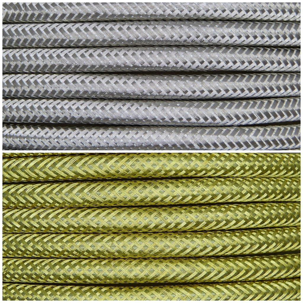 [3 Core Flex] 3 Core 0.5mm Round Metal Braided Flex 
