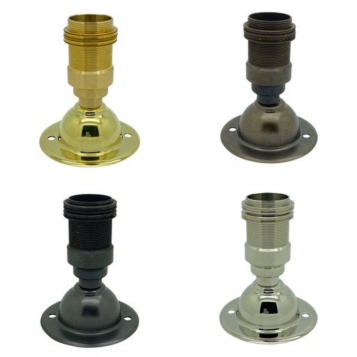 [E14 Battenholder] Metalbrite SES Batten Lampholder