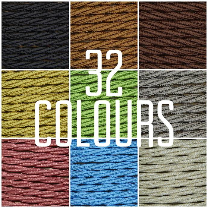 [3 Core Pendant Flex] 3 Core 0.75mm Twisted Braided Flex