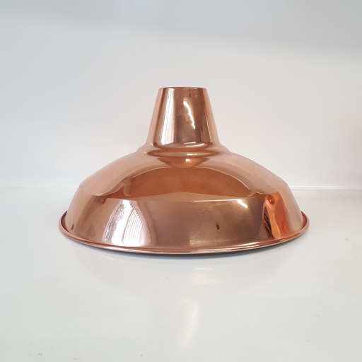 [06813] Pre-loved Copper Lampshade 300mm Diameter with imperfections