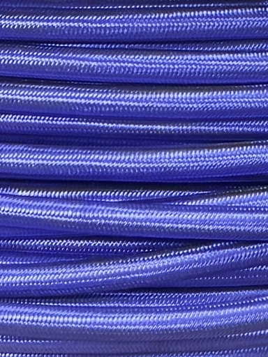 [01121] Round Braided Cable 3 Core 0.75mm Purple