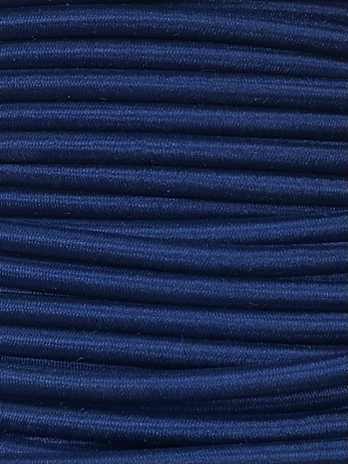 [01122] Round Braided Cable 3 Core 0.75mm Navy