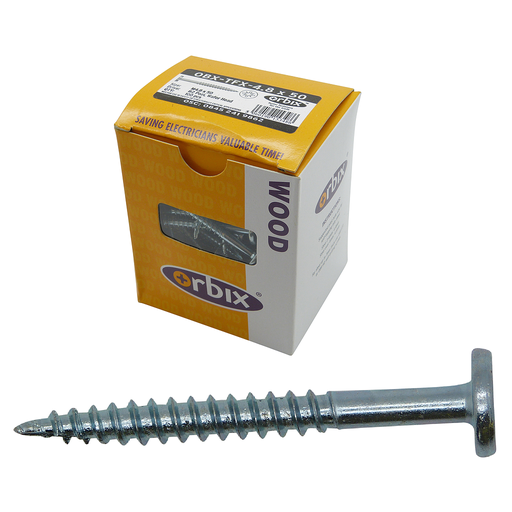 [07298] Orbix Self Drill Screw TFX 4.8 x 50mm 100-Pack