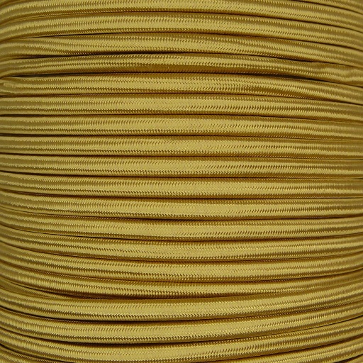 [01770] 2 Core 0.5mm Flat (Oval) Brass Braided Flex