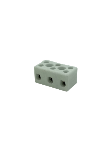 [02080] 5A 3-Way Porcelain Connector